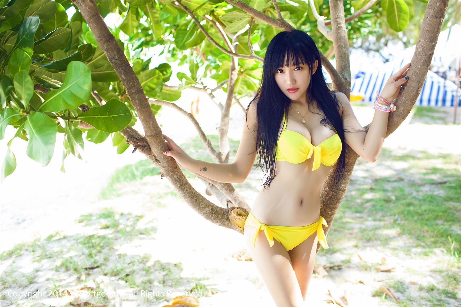 [TGOD推女神]2015.03.26 沙巴旅拍 杨上萱 第一弹